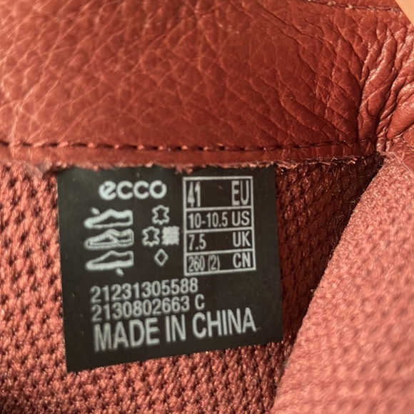 ECCO Sartarelle Suede Ankle Boot NWOT 10 41 - Picture 6 of 7